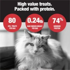 PureSnacks Chicken Breast Freeze-Dried Cat Treats -PurePet Bites Shop 113334 PT4. AC SS1800 V1677615515