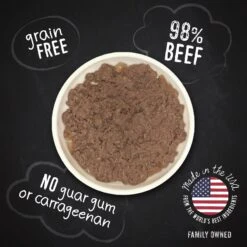 Hound & Gatos 98% Beef Grain-Free Canned Cat Food -PurePet Bites Shop 115074 PT3. AC SS1800 V1594835763