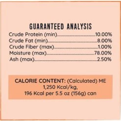 Hound & Gatos 98% Beef Grain-Free Canned Cat Food -PurePet Bites Shop 115074 PT7. AC SS1800 V1594921855