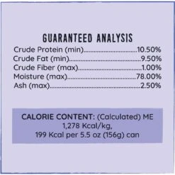 Hound & Gatos 98% Lamb, Chicken & Salmon Grain-Free Canned Cat Food -PurePet Bites Shop 115102 PT7. AC SS1800 V1594922157