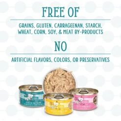 Weruva Cats In The Kitchen Cuties Variety Pack Grain-Free Canned Cat Food -PurePet Bites Shop 115896 PT4. AC SS1800 V1702597595