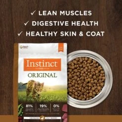 Instinct Original Grain-Free Recipe With Real Duck Freeze-Dried Raw Coated Dry Cat Food -PurePet Bites Shop 119113 PT5. AC SS1800 V1623440844
