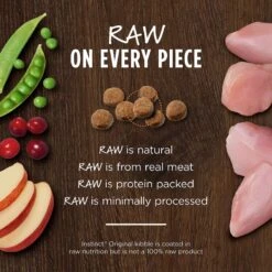 Instinct Original Grain-Free Recipe With Real Rabbit Freeze-Dried Raw Coated Dry Cat Food -PurePet Bites Shop 119115 PT3. AC SS1800 V1623441486