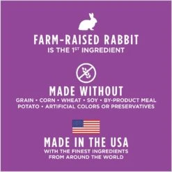 Instinct Original Grain-Free Recipe With Real Rabbit Freeze-Dried Raw Coated Dry Cat Food -PurePet Bites Shop 119115 PT4. AC SS1800 V1623452320