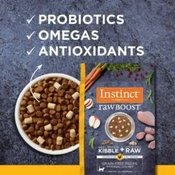 Instinct Raw Boost Grain-Free Recipe With Real Chicken & Freeze-Dried Raw Coated Pieces Dry Cat Food -PurePet Bites Shop 119118 PT4. AC SS1800 V1548865997