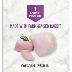 Instinct Limited Ingredient Diet Grain-Free Recipe With Real Rabbit Freeze-Dried Raw Coated Dry Cat Food -PurePet Bites Shop 119125 PT2. AC SS1800 V1553717345