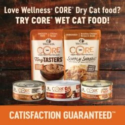 Wellness CORE Grain-Free Original Formula Natural Dry Cat Food -PurePet Bites Shop 119565 PT4. AC SS1800 V1636553827