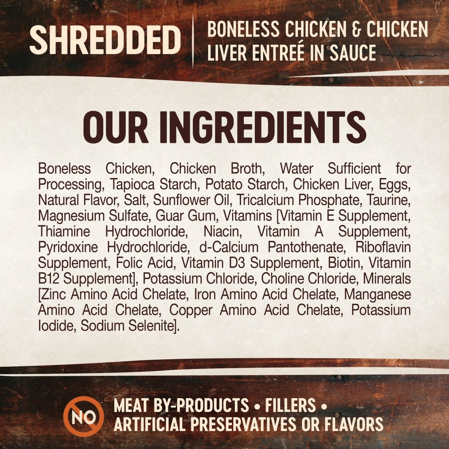 Wellness CORE Signature Selects Shredded Boneless Chicken & Chicken Liver Entree In Sauce Grain-Free Natural Canned Cat Food 6 Wellness CORE Signature Selects Shredded Boneless Chicken & Chicken Liver Entree In Sauce Grain-Free Natural Canned Cat Food - Image 4