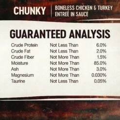 Wellness CORE Signature Selects Chunky Boneless Chicken & Turkey Entree In Sauce Grain-Free Canned Cat Food -PurePet Bites Shop 119926 PT6. AC SS1800 V1621982871