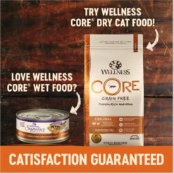 Wellness CORE Signature Selects Chunky Boneless Chicken & Turkey Entree In Sauce Grain-Free Canned Cat Food -PurePet Bites Shop 119926 PT7. AC SS1800 V1678465103