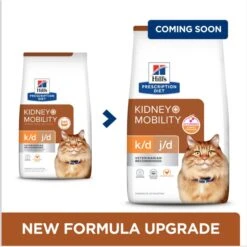 Hill's Prescription Diet K/d Kidney Care + Mobility Care With Chicken Dry Cat Food 12 Hill's Prescription Diet K/d Kidney Care + Mobility Care With Chicken Dry Cat Food -PurePet Bites Shop 122119 PT1. AC SS1800 V1691772506