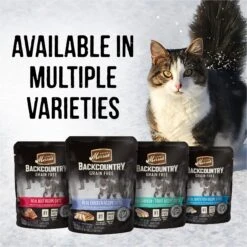 Merrick Backcountry Grain-Free Real Chicken & Trout Recipe Cuts Morsels In Gravy Cat Food Pouches -PurePet Bites Shop 123838 PT6. AC SS1800 V1638034899