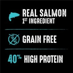 Crave With Protein From Salmon & Ocean Fish Adult Grain-Free Dry Cat Food -PurePet Bites Shop 126683 PT3. AC SS1800 V1688756870