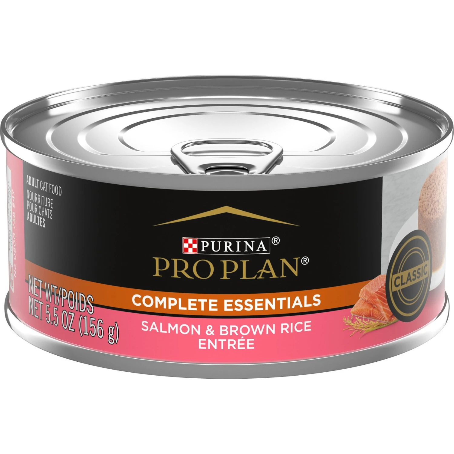 Purina Pro Plan Complete Essentials Adult Salmon & Brown Rice Entree Classic Canned Cat Food 3 Purina Pro Plan Complete Essentials Adult Salmon & Brown Rice Entree Classic Canned Cat Food