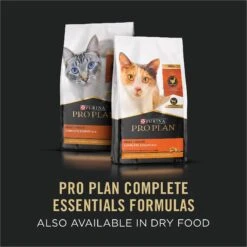 Purina Pro Plan Complete Essentials Adult Salmon & Brown Rice Entree Classic Canned Cat Food 16 Purina Pro Plan Complete Essentials Adult Salmon & Brown Rice Entree Classic Canned Cat Food -PurePet Bites Shop 127619 PT5. AC SS1800 V1643844434