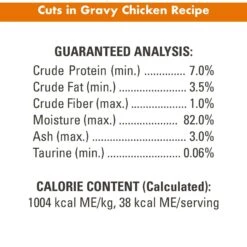 Nutro Perfect Portions Grain-Free Cuts In Gravy Chicken Recipe Adult Wet Cat Food Trays -PurePet Bites Shop 128571 PT6. AC SS1800 V1702678613