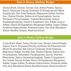 Nutro Perfect Portions Grain-Free Real Turkey & Real Chicken Cuts In Gravy Recipe Variety Pack Adult Wet Cat Food Trays -PurePet Bites Shop 128587 PT5. AC SS1800 V1702678350