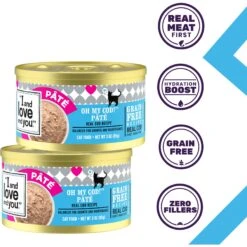 I And Love And You Oh My Cod! Pate Grain-Free Canned Cat Food -PurePet Bites Shop 130153 PT1. AC SS1800 V1692384048