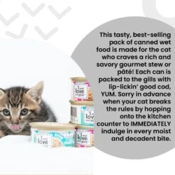 I And Love And You Oh My Cod! Pate Grain-Free Canned Cat Food -PurePet Bites Shop 130153 PT2. AC SS1800 V1692383385