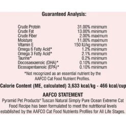 Tuscan Natural Simply Pure Ocean Extreme Grain-Free Dry Cat Food -PurePet Bites Shop 130975 PT3. AC SS1800 V1499812999