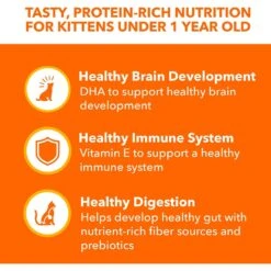 Iams Perfect Portions Healthy Kitten Chicken Recipe Pate Grain-Free Wet Cat Food Trays -PurePet Bites Shop 131321 PT3. AC SS1800 V1617075772