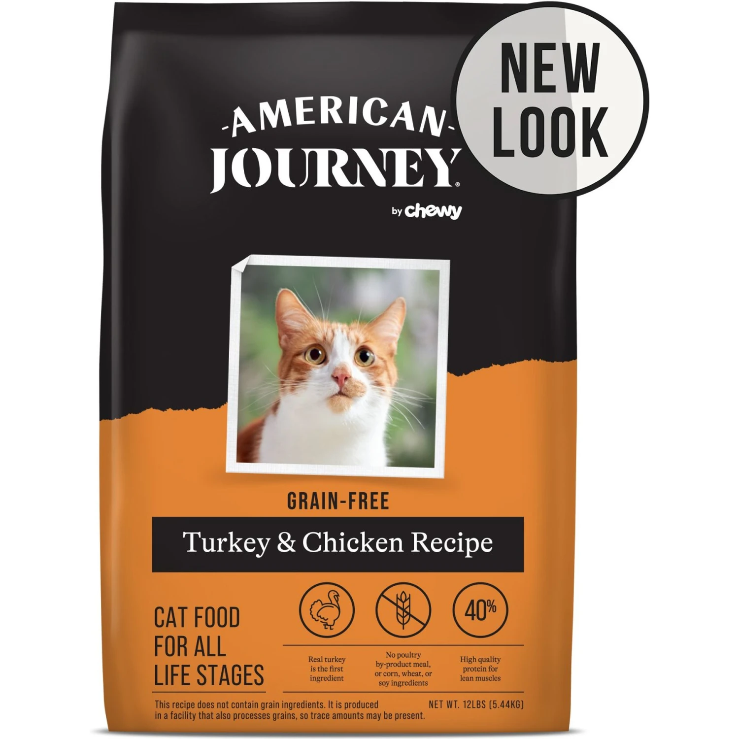 American Journey Turkey & Chicken Recipe Grain-Free Dry Cat Food 3 American Journey Turkey & Chicken Recipe Grain-Free Dry Cat Food