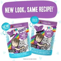 BFF OMG Booya! Beef & Chicken Dinner In Gravy Grain-Free Cat Food Pouches -PurePet Bites Shop 132281 PT5. AC SS1800 V1644915391