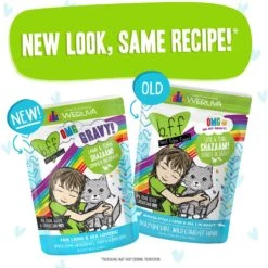 BFF OMG Shazaam! Lamb & Tuna Dinner In Gravy Grain-Free Cat Food Pouches -PurePet Bites Shop 132291 PT5. AC SS1800 V1644907936