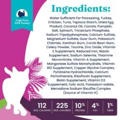 Solid Gold Tropical Blendz With Turkey & Coconut Oil Pate Grain-Free Canned Cat Food -PurePet Bites Shop 133705 PT3. AC SS1800 V1543527726