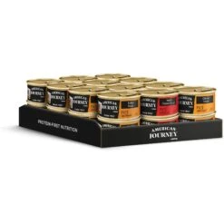 American Journey Pate Poultry & Beef Variety Pack Grain-Free Canned Cat Food -PurePet Bites Shop 133907 PT3. AC SS1800 V1691676796