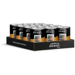 American Journey Pate Turkey & Salmon Recipe Grain-Free Canned Cat Food -PurePet Bites Shop 133922 PT3. AC SS1800 V1689972582