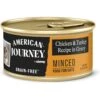 American Journey Minced Chicken & Turkey Recipe In Gravy Grain-Free Canned Cat Food -PurePet Bites Shop 133943 MAIN. AC SS1800 V1689951323