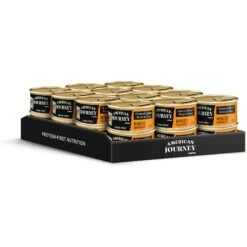 American Journey Minced Chicken & Salmon Recipe In Gravy Grain-Free Canned Cat Food -PurePet Bites Shop 133947 PT3. AC SS1800 V1689951377