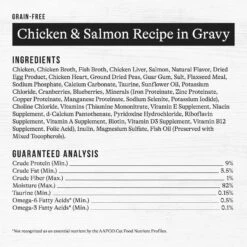 American Journey Minced Chicken & Salmon Recipe In Gravy Grain-Free Canned Cat Food -PurePet Bites Shop 133947 PT8. AC SS1800 V1689951308