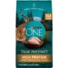 Purina ONE True Instinct Natural Real Chicken Plus Vitamins & Minerals High Protein Grain-Free Dry Cat Food -PurePet Bites Shop 135642 MAIN. AC SS1800 V1649121441
