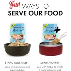 Grandma Lucy's Artisan Grain-Free Chicken & Fish Freeze-Dried Cat Food -PurePet Bites Shop 136312 PT5. AC SS1800 V1676647653