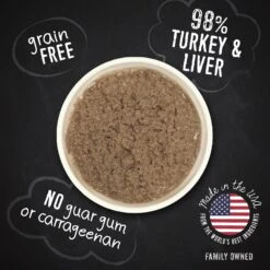Hound & Gatos 98% Turkey & Liver Formula Grain-Free Canned Cat Food -PurePet Bites Shop 138371 PT3. AC SS1800 V1594841179