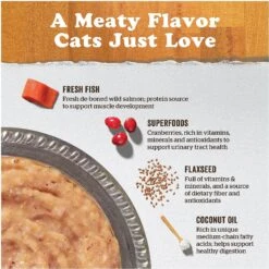 Now Fresh Grain-Free Wild Salmon Pate Wet Cat Food -PurePet Bites Shop 138476 PT2. AC SS1800 V1637793777