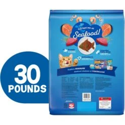 Friskies Seafood Sensations Dry Cat Food -PurePet Bites Shop 139318 PT1. AC SS1800 V1700157688