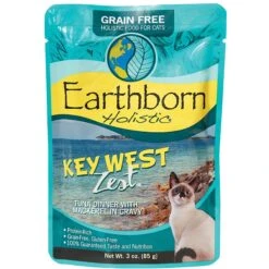 Earthborn Holistic Key West Zest Tuna Dinner With Mackerel In Gravy Grain-Free Cat Food