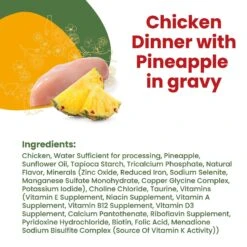 Almo Nature HQS La Cucina Chicken With Pineapple Grain-Free Cat Food Pouches -PurePet Bites Shop 141493 PT3. AC SS1800 V1639526505