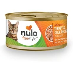 Nulo Freestyle Minced Turkey & Duck In Gravy Grain-Free Canned Cat & Kitten Food