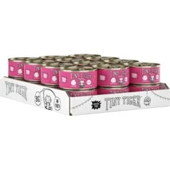 Tiny Tiger Pate Beef Recipe Grain-Free Canned Cat Food -PurePet Bites Shop 141875 PT1. AC SS1800 V1534972634