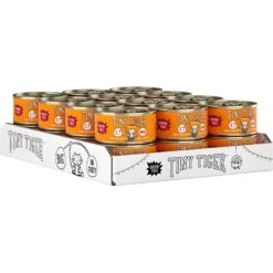 Tiny Tiger Pate Turkey & Giblets Recipe Grain-Free Canned Cat Food -PurePet Bites Shop 141881 PT1. AC SS1800 V1534972712