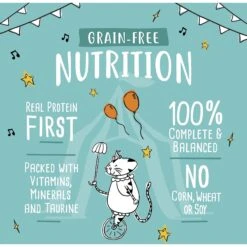 Tiny Tiger Pate Turkey & Giblets Recipe Grain-Free Canned Cat Food -PurePet Bites Shop 141881 PT7. AC SS1800 V1648748489