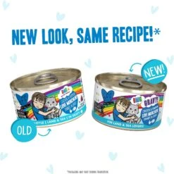 BFF OMG Rainbow Road Variety Pack Grain-Free Canned Cat Food -PurePet Bites Shop 142309 PT8. AC SS1800 V1646871126