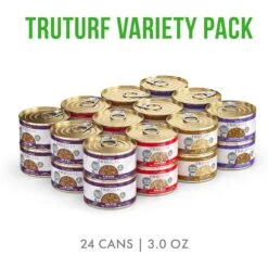 Weruva TruLuxe TruTurf Variety Pack Grain-Free Canned Cat Food -PurePet Bites Shop 142323 PT1. AC SS1800 V1676666934