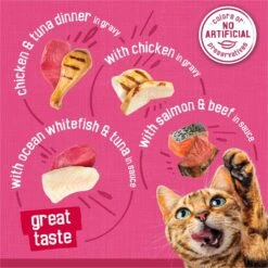 Friskies Surfin' & Turfin' Favorites Variety Pack Canned Cat Food -PurePet Bites Shop 142563 PT2. AC SS1800 V1700161305