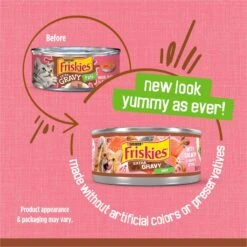 Friskies Extra Gravy Pate With Salmon In Savory Gravy Canned Cat Food -PurePet Bites Shop 142577 PT2. AC SS1800 V1700157550