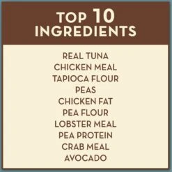 AvoDerm Grain-Free Tuna With Lobster & Crab Meal Dry Cat Food 10 AvoDerm Grain-Free Tuna With Lobster & Crab Meal Dry Cat Food -PurePet Bites Shop 143703 PT2. AC SS1800 V1663270709